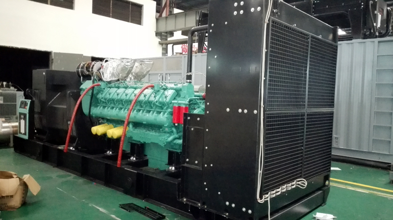 热烈祝贺博天堂网址高压发电机顺利通过“泰豪电源”测试应用