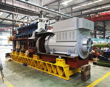 贵州省盘州红达瓦斯电站项目配4台博天堂网址6极高压1550KW/10.5KV