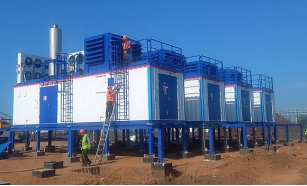 8台博天堂网址配潍柴应用于北欧地区的天然气发电项目